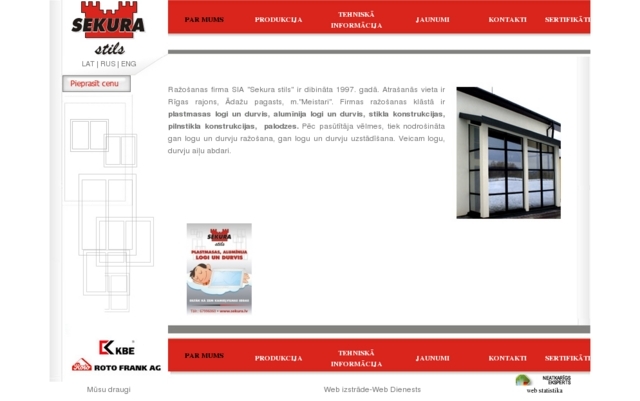 Sekura stils, SIA